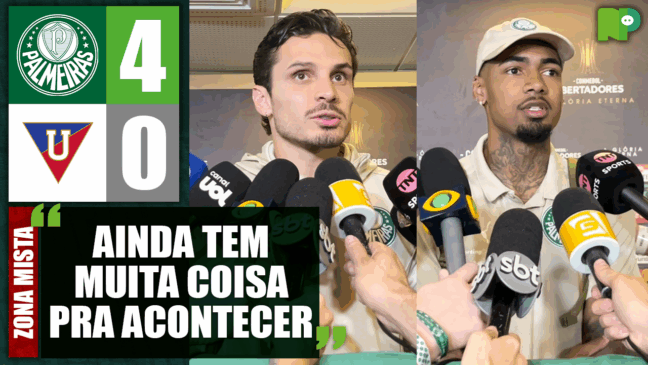 Zona Mista | Veja o que os heróis da classificação do Palmeiras falaram após a virada contra a LDU