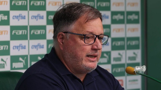 Anderson Barros, diretor executivo do Palmeiras. Foto: Reprodução