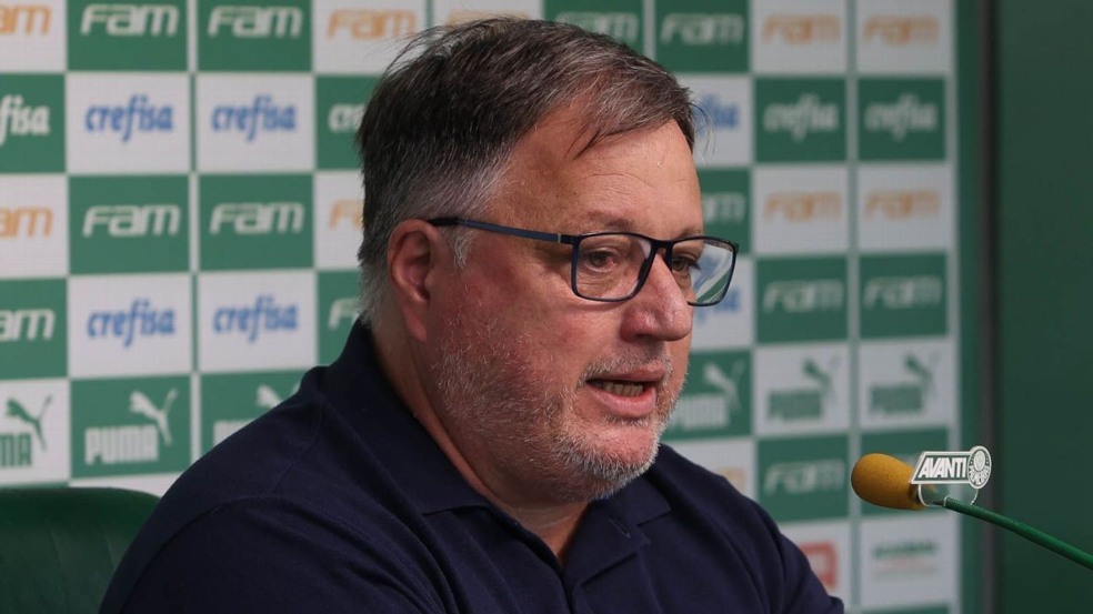 Anderson Barros, diretor executivo do Palmeiras. Foto: Reprodução