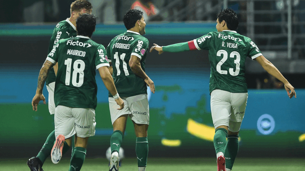 Palmeiras em ação pelo Campeonato Brasileiro (Foto: Divulgação / Allianz Parque) 