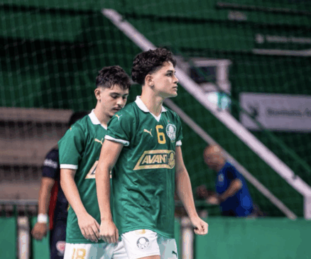 Gabriel Monteiro em ação pelo Palmeiras (Foto:  Murilo Matheus/ TopGoal Assessoria)