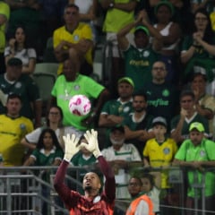 Carlos Miguel foi um dos destaques do Palmeiras na partida contra o Cruzeiro. Foto: C&eacute;sar Greco/Palmeiras