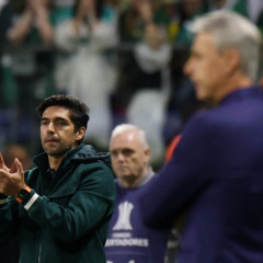Abel Ferreira após classificação para final da Libertadores. Foto: Conmebol/Libertadores