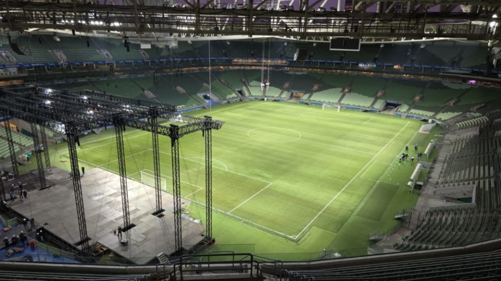 Visão parcial do setor Superior Norte (Foto: Divulgação/Palmeiras)
