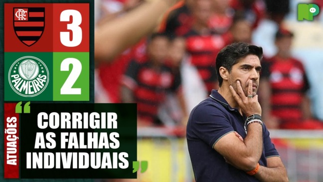 Atuações: Veja notas dos jogadores do Palmeiras em partida contra o Flamengo, no Maracanã
