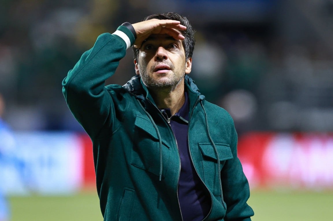 Abel Ferreira após classificação para final da Libertadores. Foto: Conmebol/Libertadores
