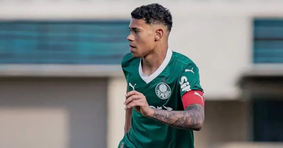 Luis Pacheco em ação pelo Palmeiras (Foto: Fabio Menotti) 