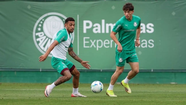 A pedido de Abel Ferreira, trio do sub-20 do Palmeiras fica no profissional