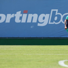 O jogador Jefté, da SE Palmeiras, durante treinamento, na Academia de Futebol. (Foto: Cesar Greco/Palmeiras/by Canon)