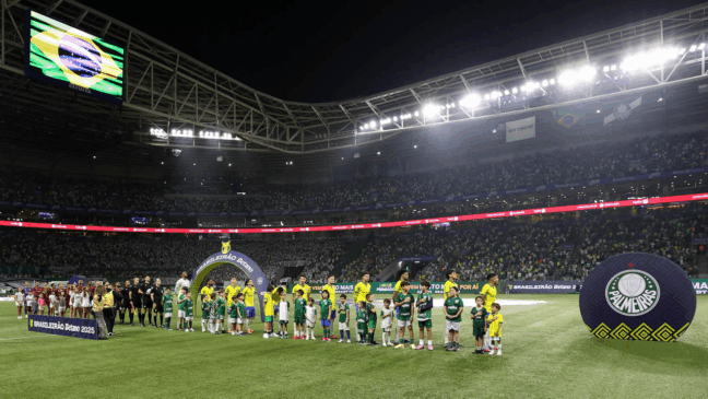 Palmeiras se despediu do Allianz com dois empates sem gols (Foto: Cesar Greco/Palmeiras)
