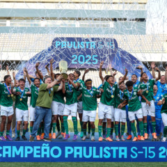 Partida entre Palmeiras e Red Bull Bragantino, válida pela final do Campeonato Paulista Sub-15, na Arena Crefisa Barueri, em Barueri-SP. (Foto: Fabio Menotti/Palmeiras/by Canon)