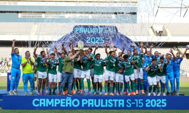 Partida entre Palmeiras e Red Bull Bragantino, válida pela final do Campeonato Paulista Sub-15, na Arena Crefisa Barueri, em Barueri-SP. (Foto: Fabio Menotti/Palmeiras/by Canon)
