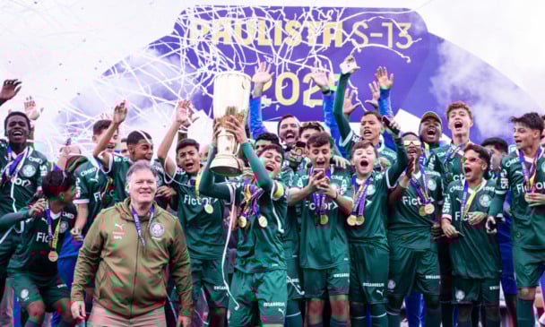 Sub-13: 'Geração do Bilhão' esteve em última derrota do Palmeiras pelo Paulistão da Categoria