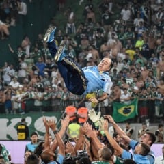 No ponto alto de sua passagem pelo Palmeiras, Marcelo Oliveira ganhou Copa do Brasil (Foto: Fernando Dantas/Gazeta Press)
