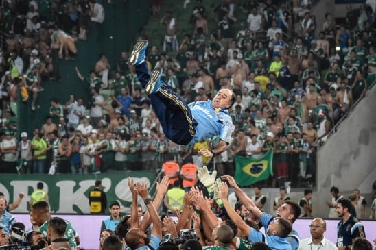 No ponto alto de sua passagem pelo Palmeiras, Marcelo Oliveira ganhou Copa do Brasil (Foto: Fernando Dantas/Gazeta Press)
