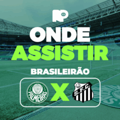 Palmeiras x Santos: onde assistir jogo pelo Brasileirão