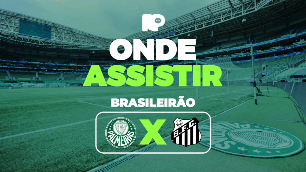 Palmeiras x Santos: onde assistir jogo pelo Brasileirão