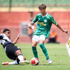 Marcus Vinnicius em ação pelo Palmeiras (Foto: Jhony Inácio) 