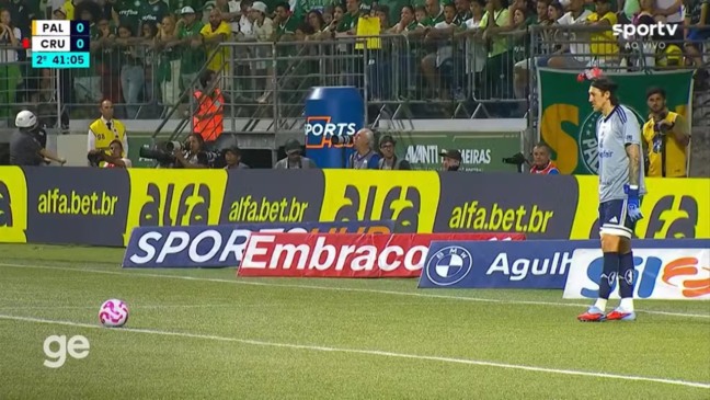 Torcedor que atirou garrafa em Palmeiras e Cruzeiro é banido dos estádios por seis meses
