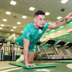 Jogadores seguem tratamento no NSP (Foto: Fabio Menotti/Palmeiras/by Canon)
