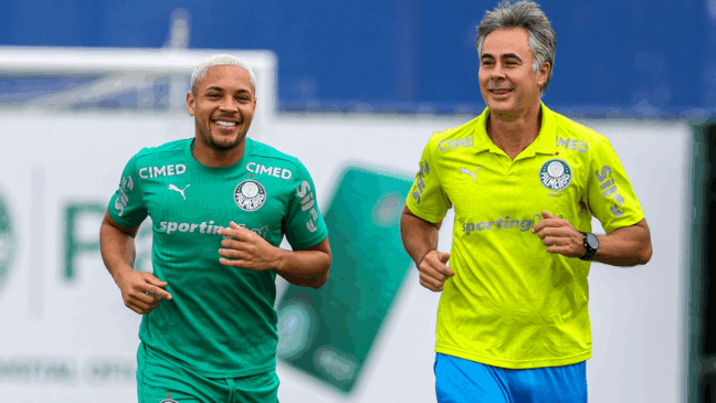 Vitor Roque em treino na Academia de Futebol. Foto: Fábio Menotti
