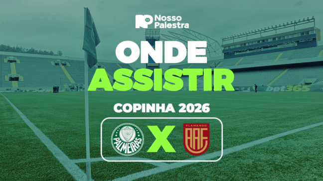 Palmeiras x Flamengo-SP: onde assistir jogo pela 3ª fase da Copinha