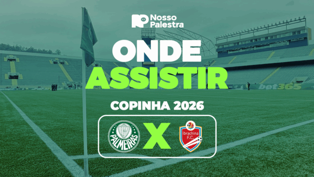 Palmeiras x Ibrachina: onde assistir às quartas da Copinha