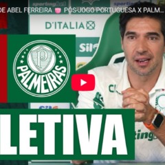 Portuguesa x Palmeiras: assista ao vivo coletiva de Abel Ferreira