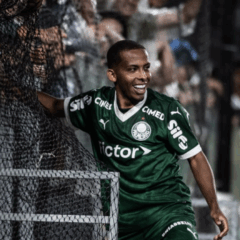 Sorriso em a&ccedil;&atilde;o pelo Palmeiras na Copinha (Foto: Guilherme Veiga) 