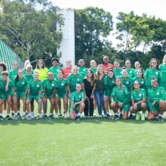 Palmeiras promove palestra sobre sa&uacute;de da mulher para atletas do futebol feminino
