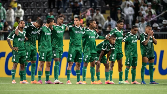 Palmeiras em ação pela Copinha (Foto: Guilherme Veiga)