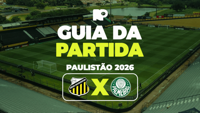 Novorizontino x Palmeiras: onde assistir ao vivo, horário e escalações do jogo pelo Paulistão 2026