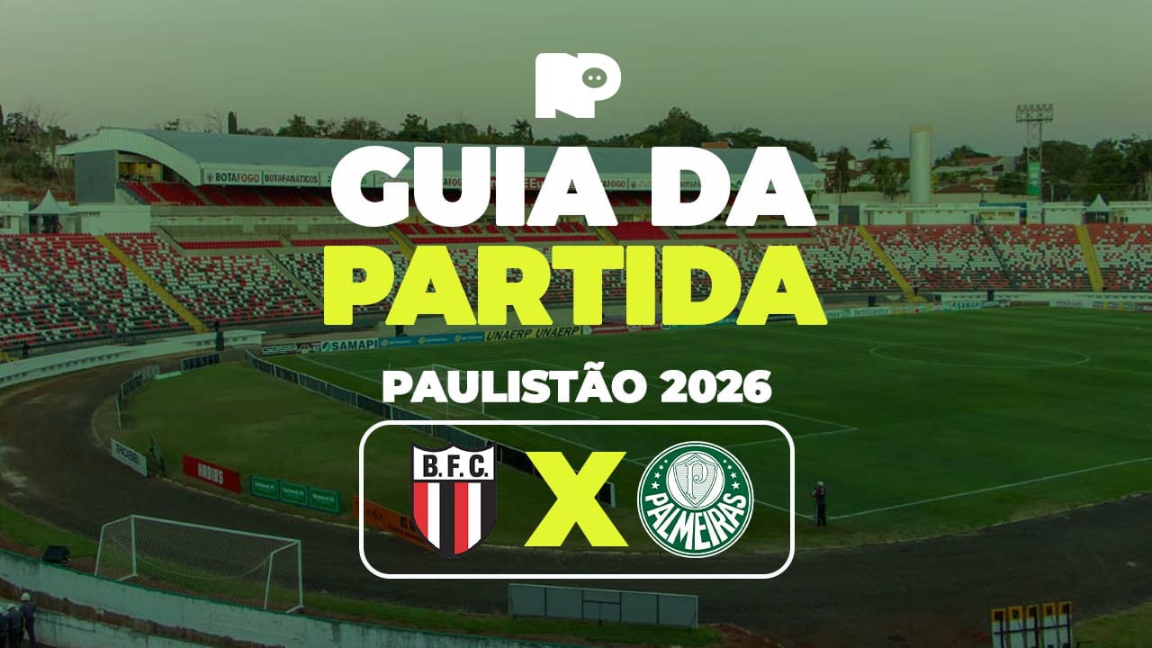 Botafogo-SP x Palmeiras: onde assistir ao vivo, horário e escalações do jogo pelo Paulistão 2026