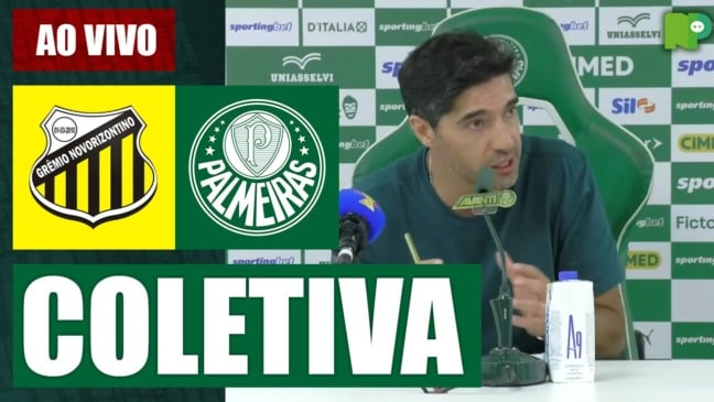 Novorizontino x Palmeiras: acompanhe ao vivo coletiva de Abel Ferreira e pós-jogo