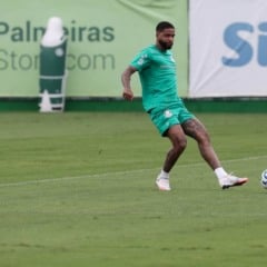 Micael deixou o Palmeiras por empr&eacute;stimo (Foto: Cesar Greco/Palmeiras)