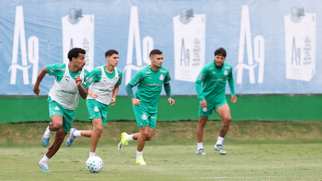 O jogador Lucas Evangelista, da SE Palmeiras, durante treinamento, na Academia de Futebol. (Foto: Cesar Greco/Palmeiras/by Canon)
O jogador Lucas Evangelista, da SE Palmeiras, durante treinamento, na Academia de Futebol. (Foto: Cesar Greco/Palmeiras/by Canon)