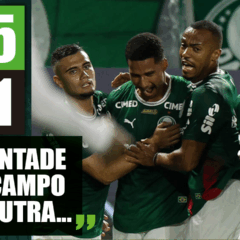 Veja as notas dos jogadores do Palmeiras em goleada contra o Vit&oacute;ria