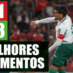 Assista aos melhores momentos da vit&oacute;ria do Palmeiras contra o Internacional