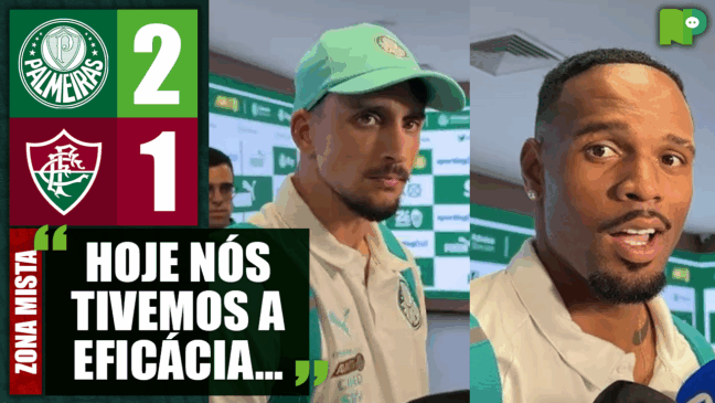 Veja o que disseram Carlos Miguel e Piquerez após vitória do Palmeiras