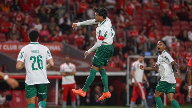 Gustavo Gómez em ação pelo Palmeiras (Fotos: Fabio Menotti/Palmeiras) 