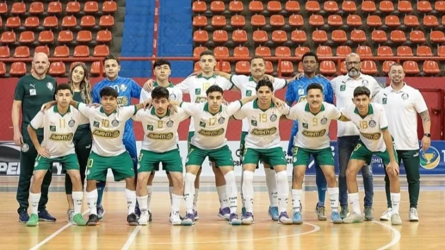 Palmeiras Sub-17 de futsal (Foto: Divulgação / Palmeiras) 