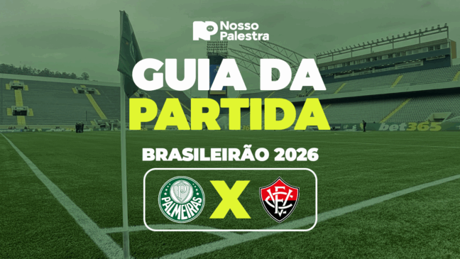 Palmeiras x Vitória: onde assistir ao vivo, horário e escalações do jogo pelo Brasileirão