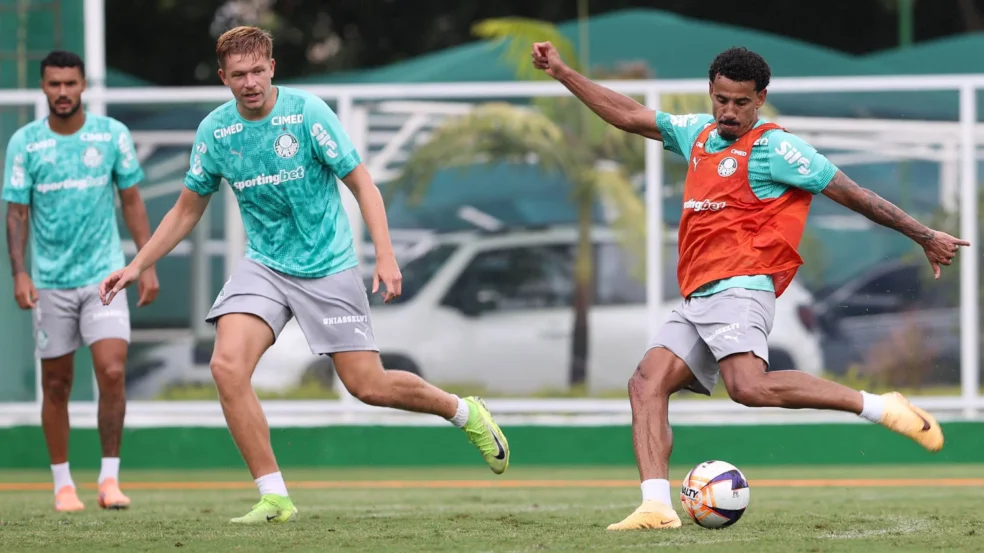 Palmeiras se reapresenta após vitória no Brasileirão Palmeiras se reapresenta após vitória no Brasileirão