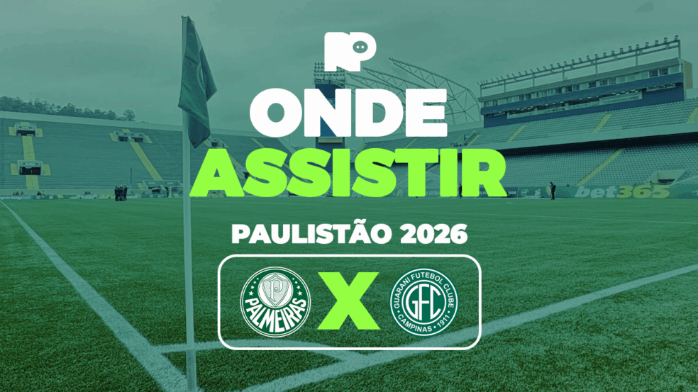 Palmeiras x Guarani: onde assistir jogo pelo Paulistão Palmeiras x Guarani: onde assistir jogo pelo Paulistão