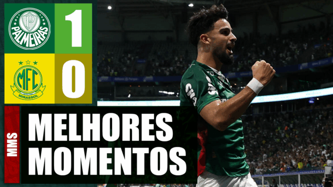Assista aos melhores momentos da vitória do Palmeiras contra o Mirassol
