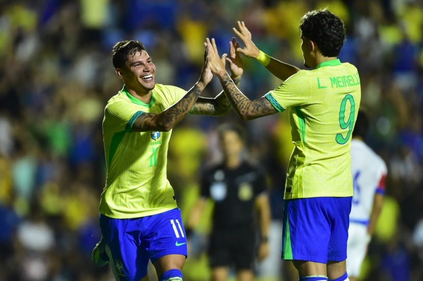 ATACANTE DO PALMEIRAS É DESTAQUE EM AMISTOSO DA SELEÇÃO BRASILEIRA