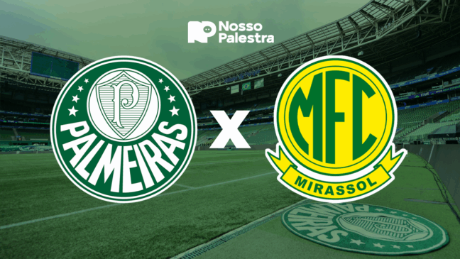 Palmeiras x Mirassol AO VIVO: acompanhe jogo em tempo real do Brasileirão
