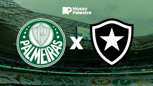 Palmeiras x Botafogo AO VIVO: acompanhe jogo em tempo real do Brasileirão