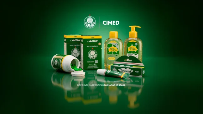 PALMEIRAS LANÇA LINHA DE PRODUTOS COM CIMED