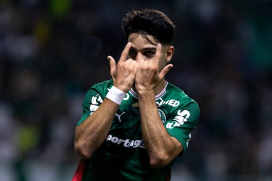 Flaco López em ação pelo Palmeiras. Foto: Staff Images/Allianz Parque